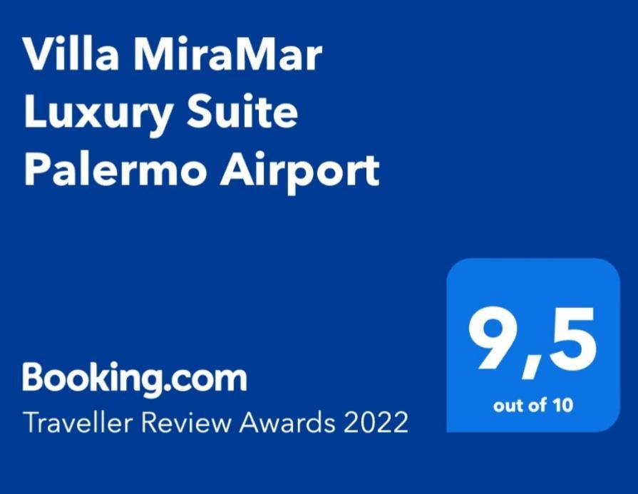 Villa MiraMar Luxury Suite Palermo Airport Carini Esterno foto